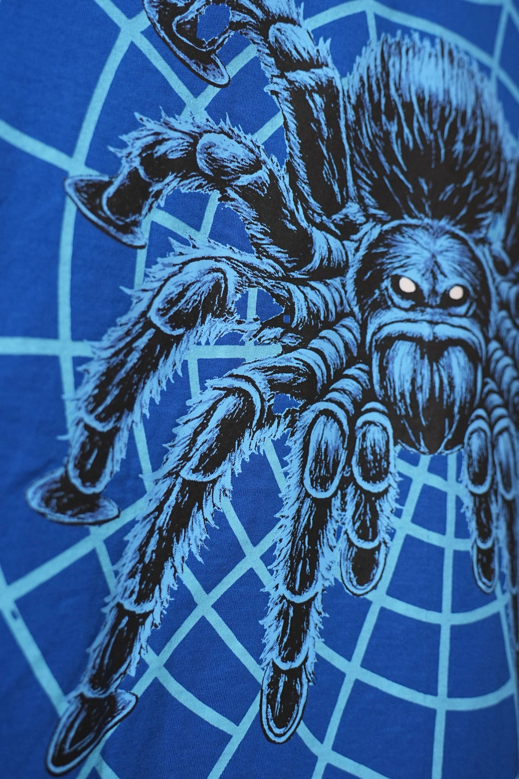 Blue Spider Web T-Shirt Yourway