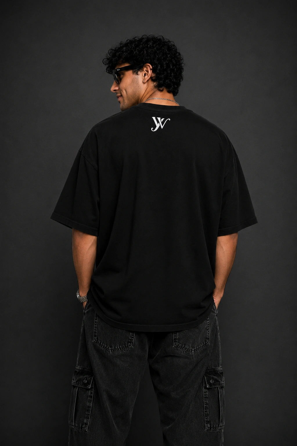 Plain Black T-Shirt – Premium Cotton Everyday Essential Yourway