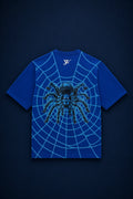 Blue Spider Web T-Shirt Yourway