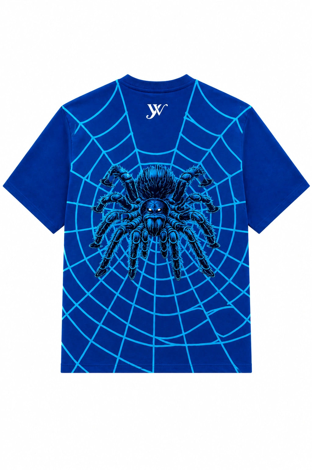 Blue Spider Web T-Shirt Yourway