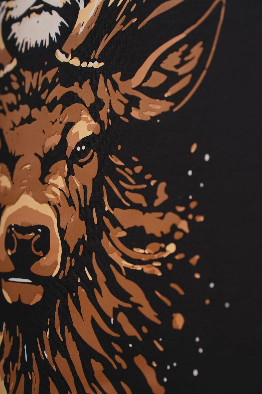 Predator Leopard & Deer Black T-Shirt Yourway