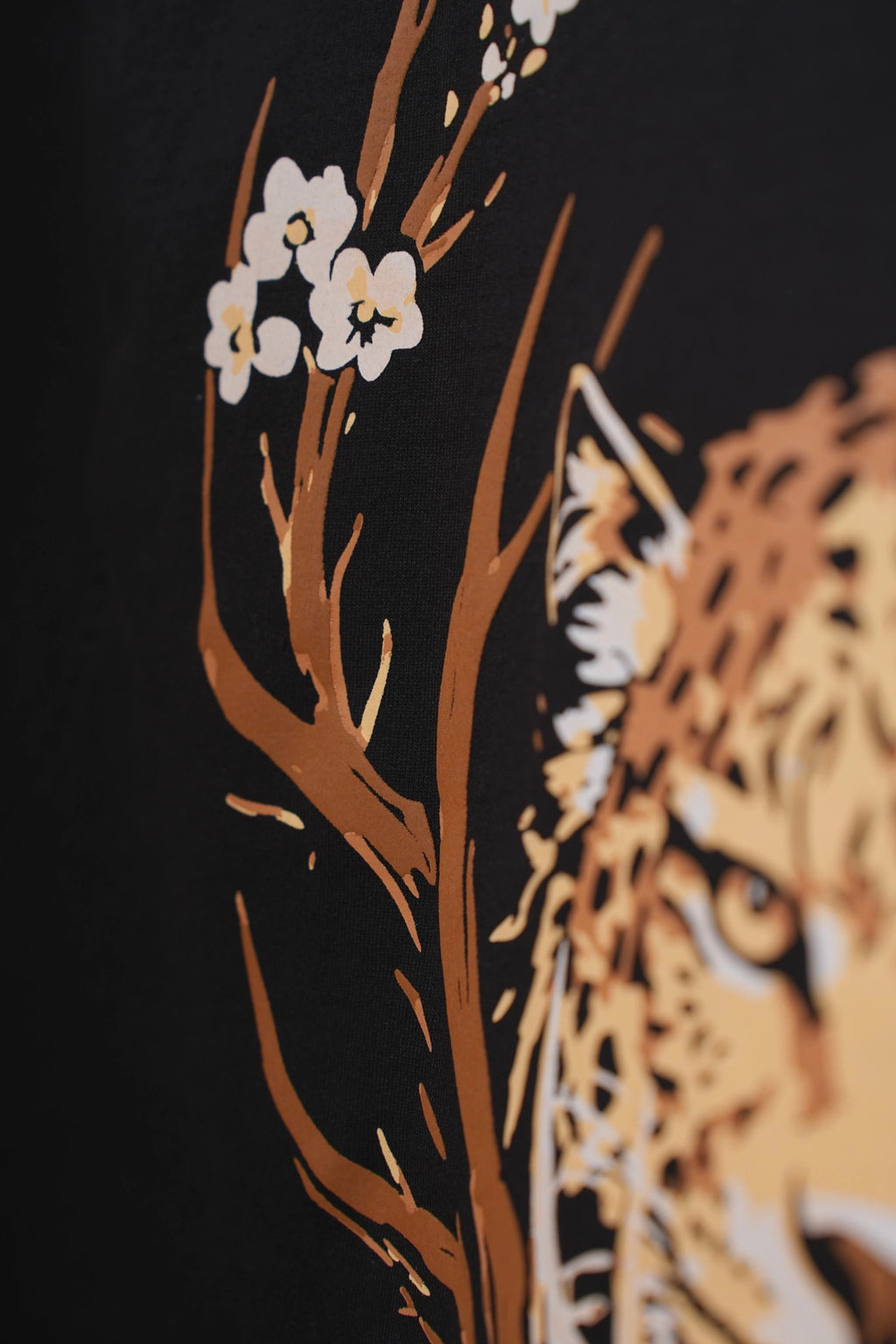 Predator Leopard & Deer Black T-Shirt Yourway