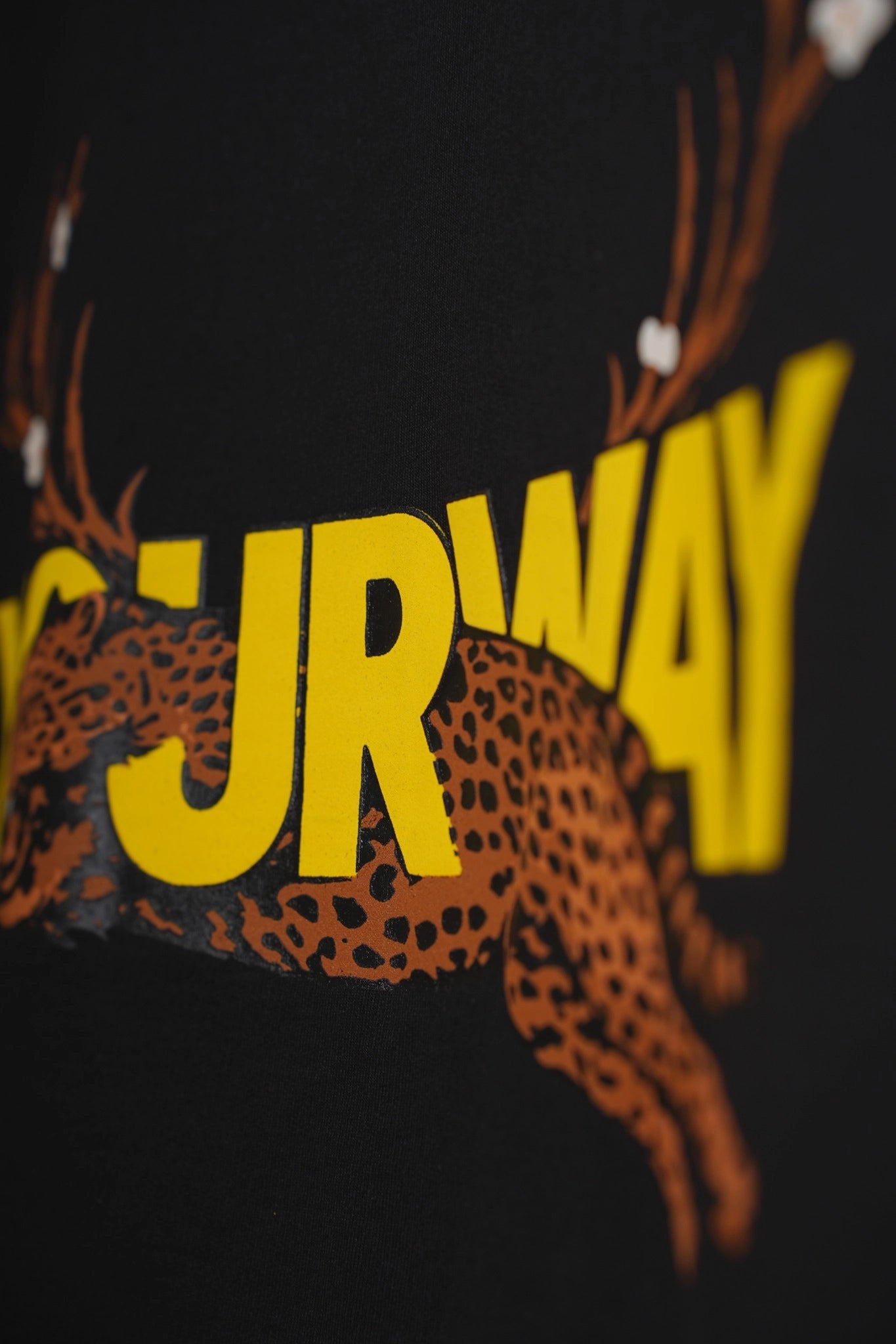 Predator Leopard & Deer Black T-Shirt Yourway