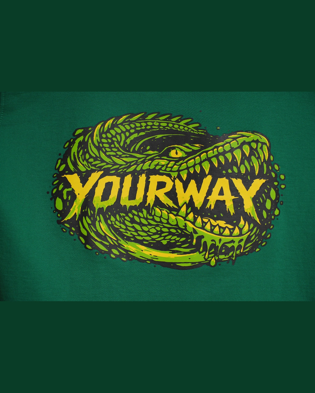 Green Crocodile T-Shirt Yourway
